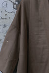 Mutedance 24 Autumn and Winter Loose Scarf Wool Silk Flower Dye Jacket MD-MD24FW28-CELADON MD24FW29